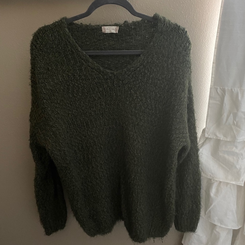 Altar’d State Eyelash Fuzzy Sweater M/L